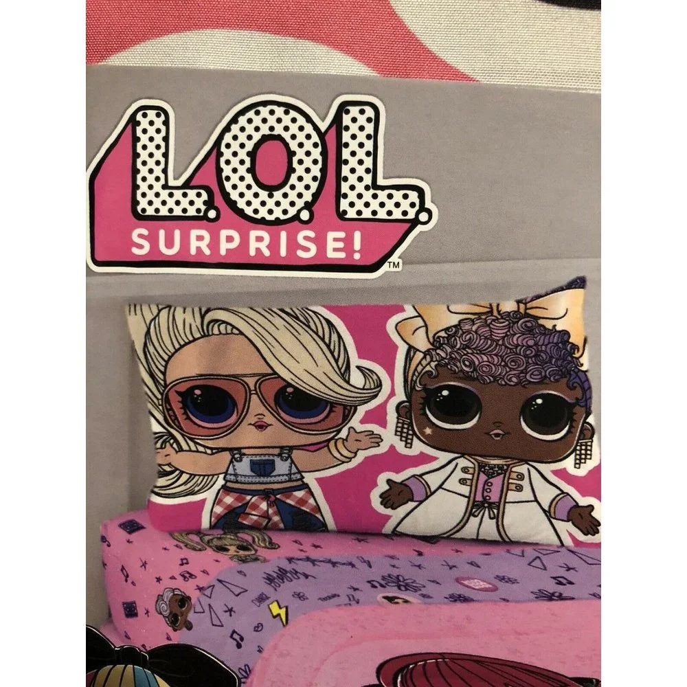 L.O.L Surprise 3‎ Piece Microfiber Twin Sheet Set-